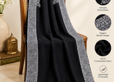 Pure Handloom Pashmina Stole Kashmir