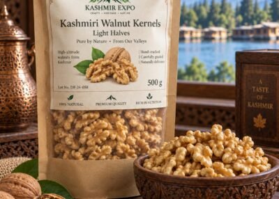 Kashmiri Walnut Kernels, Light Halves — 500 g