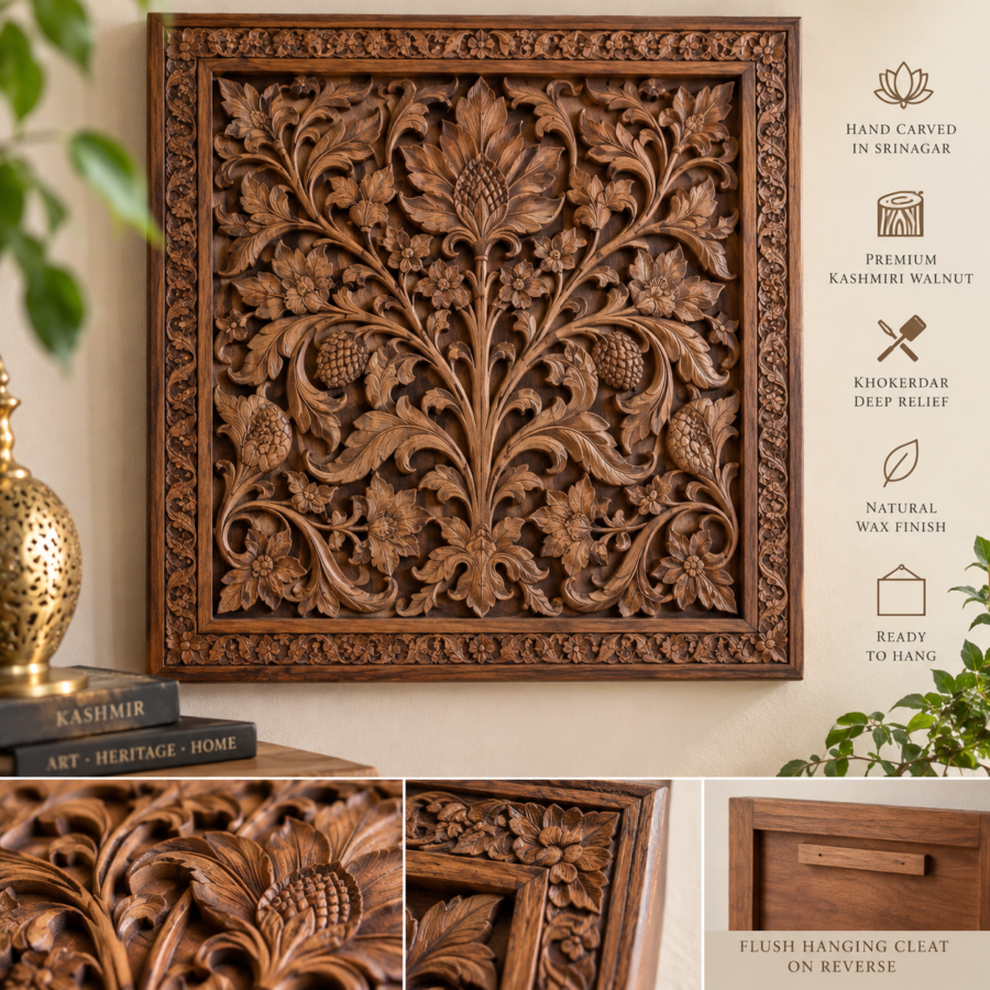 Walnut Wall Panel
